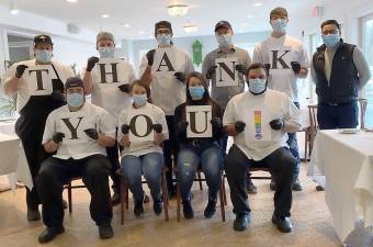 The culinary team at A Single Bite and Foster Supply Hospitality send a big THANK YOU for the public's support of their efforts to help feed Sullivan County's low-income children and their families.