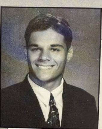Pantaleone’s photo from his Goshen High School yearbook. Photo provided.