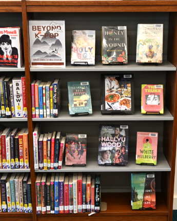 K-Pop-inspired collection at the Goshen Public Library.