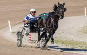 Goshen. Harness Racing Hall of Fame ceremony for new inductees