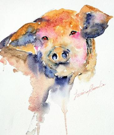 Pretty Piggy by Louise Rimmelin