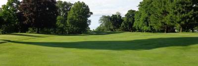 The fairway at the Powelton Club