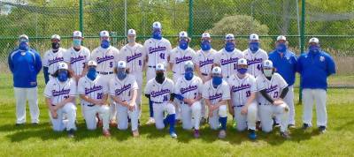 The 2021 Goshen High School Varsity Baseball team. Photo provided by the Gladiators’ head coach, John Mardyniak.