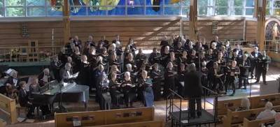 The Warwick Valley Chorale at St. Stephen Roman Catholic Church in Warwick.