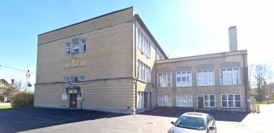 The Goshen Board of Education building off Main Street in the village.