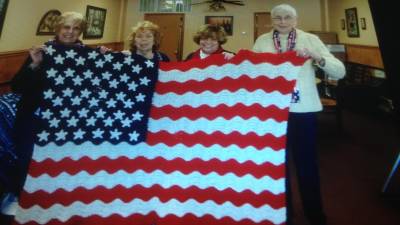 Afghan raffle earns more than $1,500 for Legion Auxiliary