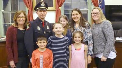 Michael Gregorio and his proud family