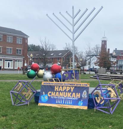 Annual menorah celebration