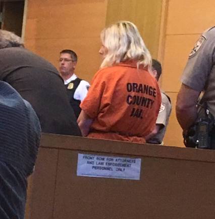 Jeanne Ryan at her sentencing Sept. 6 (Photo by Cheryl James)