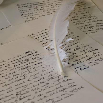 The Goshen Public Library will host several events to commemorate the signing of the Declaration of Independence, including the chance for children to try writing with a quill pen.