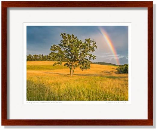 "Raynor Farm Rainbow," by Sugar Loaf photographer Nick Zungoli