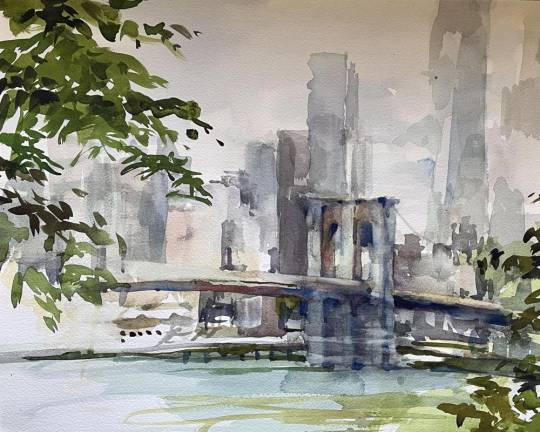 Brooklyn Bridge by Susan Weintraub