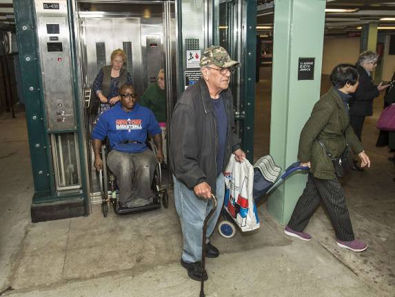 With less than 25 percent of subway stations accessible, New York City wheelchair users often face long, complicated commutes, and few alternative options. Class actions filed in state and federal courts against the MTA hope to change that.&#160;Patrick Cashin/MTA
