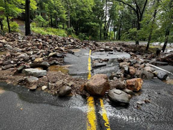 While Bear Mountain State Park (pictured here) sustained the worst damage, areas of Harriman State Park, Storm King Mountain State Park and Fort Montgomery State Historic Site were also affected. Provided photo.