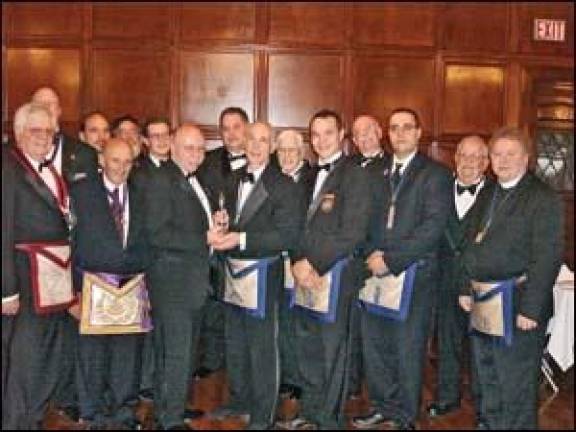 Masons hold installation ceremony