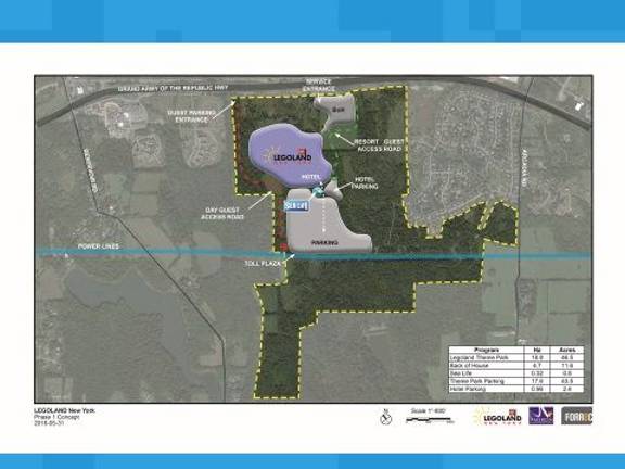 Site map of the proposed Goshen project