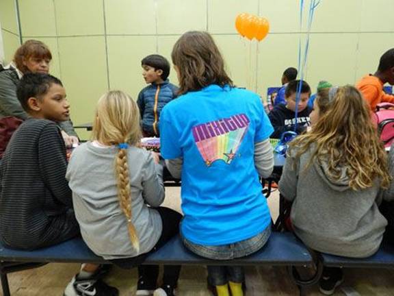 Chester Elementary students cross boundaries during 'Mix It Up' lunch