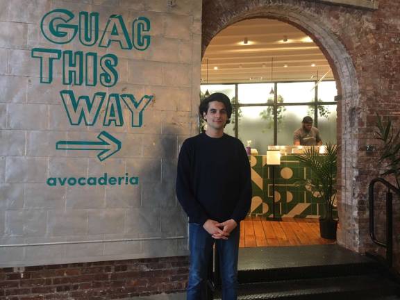 Francesco Brachetti and his two partners opened a second location of Avocaderia, on 11th Avenue in Chelsea, earlier this year. Photo: Michael DeSantis