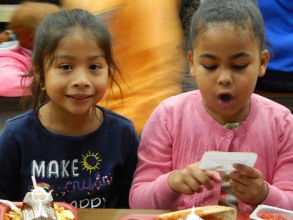 Second Graders Liliana Vivar and Nyla Sanchez (Photo provided)