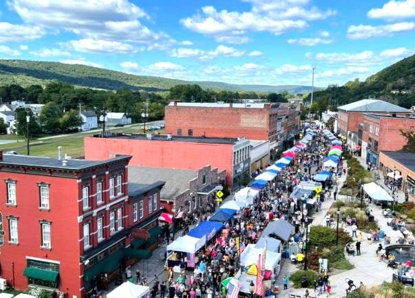 The Port Jervis NY Tourism Board will be celebrating their 33rd Annual Fall Foliage Festival on Sunday, Sept. 27 in Historic Downtown Port Jervis.
