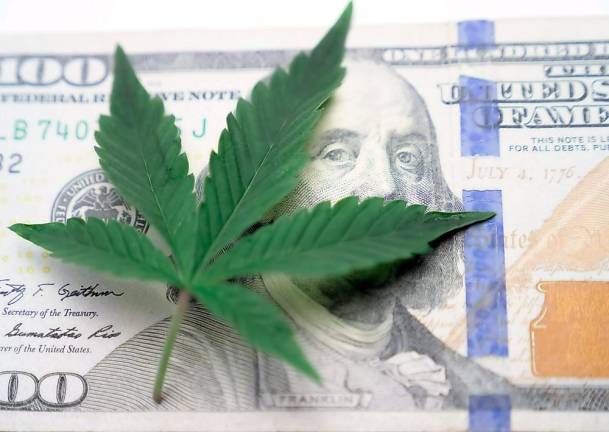 At a sparsely attended Goshen Town Board public hearing, two senior citizens argued that the town would benefit from the tax revenues any new marijuana businesses would bring. To date, no businesses have approached the town with such plans. Photo illustration by Kindel Media from Pexels.