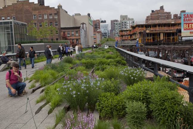 The High Line is one of the city&#x2019;s well-funded parks; its conservancy says it would support a bill to make park funding more transparent. Photo by Mary Newman