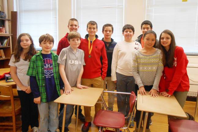 The top ten winners (from left): Daley McMahon, Braden Smith, Sam Sherlock, Ryan Garton, Ben Madnick, Jeremy Pantoni, Anthony Palazzola, Fernando Villamil, Rachel Shih, Nastasia Radulov.