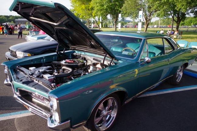 This restored 1967 Pontiac GTO belongs to Glen and Susan Daves of Warwick. (Photo by George Leroy Hunter)