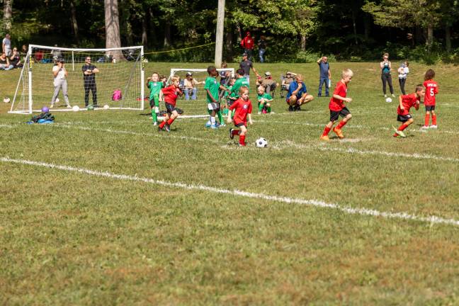 Chester Soccer Club of New York opening day games on Sept. 12. Photos by Sammie Finch.