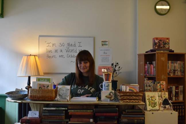 Brittani O’Hearn opened Blue Fox Books in Walden, NY last February.