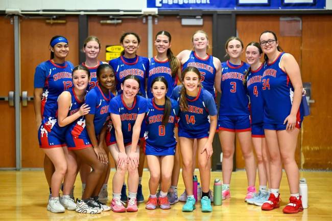 The Goshen High School girls basketball team saw tremendous growth in the 25-26 season.