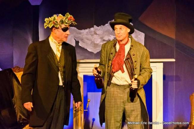 David Arthur Bachrach as Bill Malkey with Bill Vaughn in The Christman Bride. Photo: Michael Eric Berube