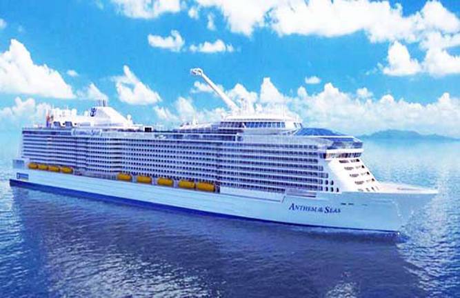 Warwick residents Sara and Anthony Donato were among the 6,000 passengers above the Anthem of Seas cruise that encountered unexpectedly sever weather enroute to Florida and the Bahamas in early February.