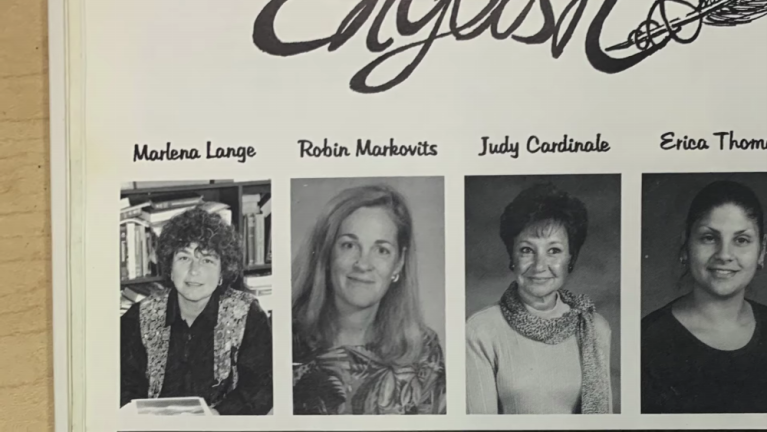 English teachers Marlena Lange and Judy Cardinale are among those featured in the documentary.