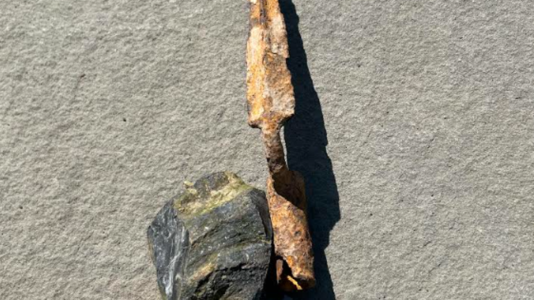 Revolutionary War-era bayonet found in Chester.