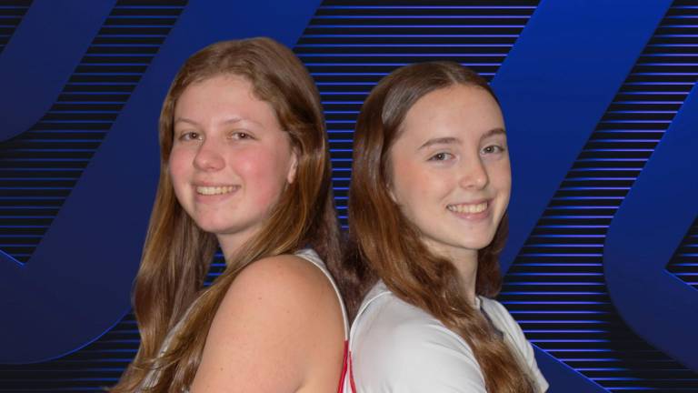 Senior Mary Ellen ‘MC’ Collins and freshman Ava Croughan are this year’s team captains.
