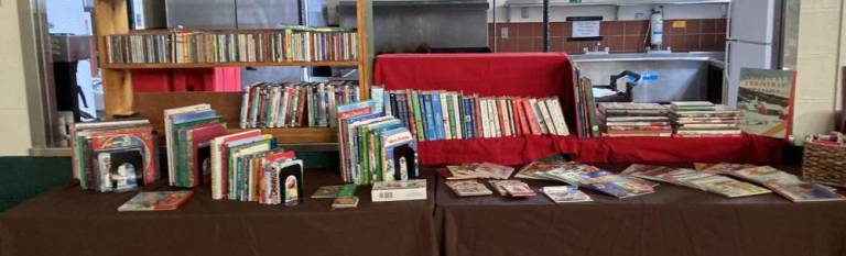There will be Christmas books galore available at the St. Stephen’s Christmas Market to be held on Dec. 4, 5, and 11.