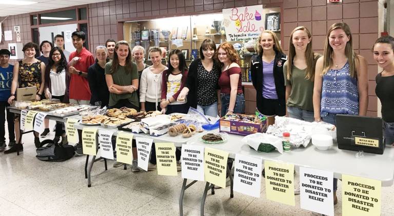 High school clubs raise money for natural disaster victims
