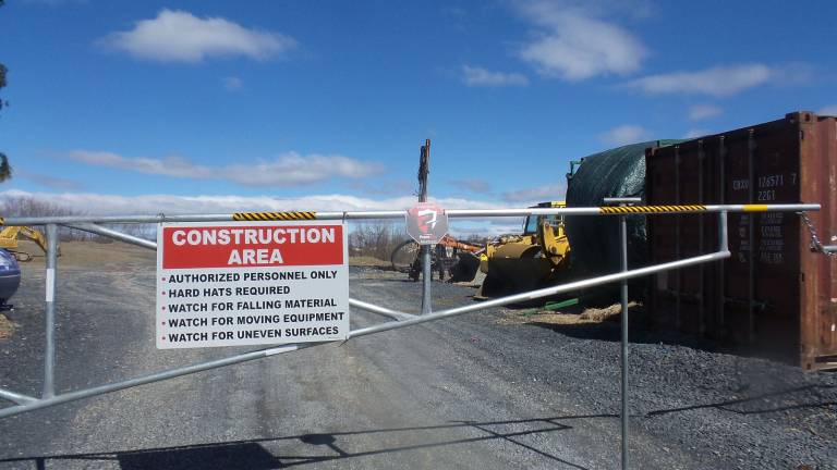 Construction at the Greens of Chester (Photo by Frances Ruth Harris)