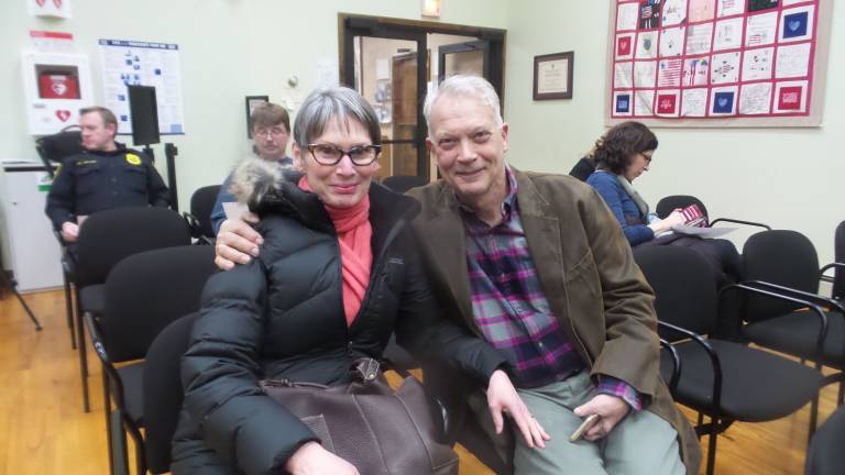 Lisa and John Toth (Photo by Frances Ruth Harris)