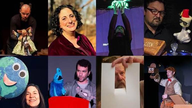 Performers are set to take the stage at Safe Harbors’ Uncanny Valley Puppet Slam in March.