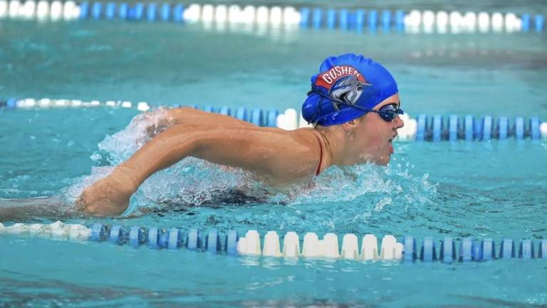 Student-athlete Cecilia Boesch