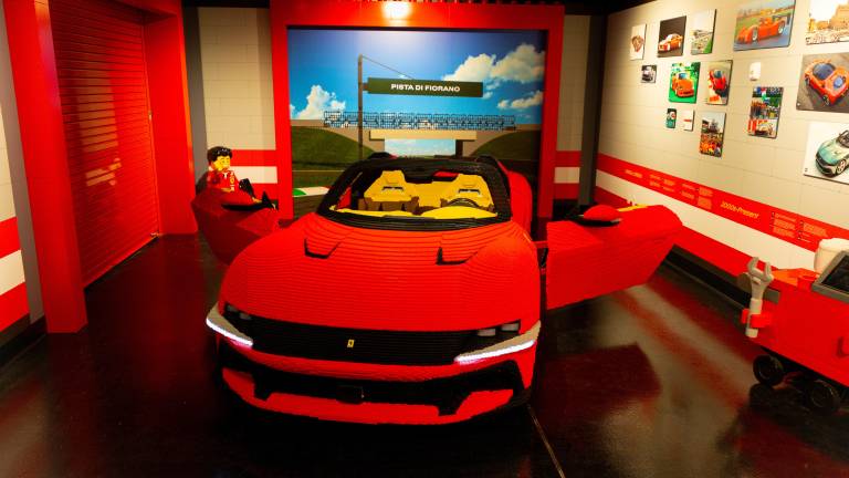 Winners of the Brick Pit Crew challenge will get a chance to be the first to experience LEGOLAND’s new Ferrari attraction.
