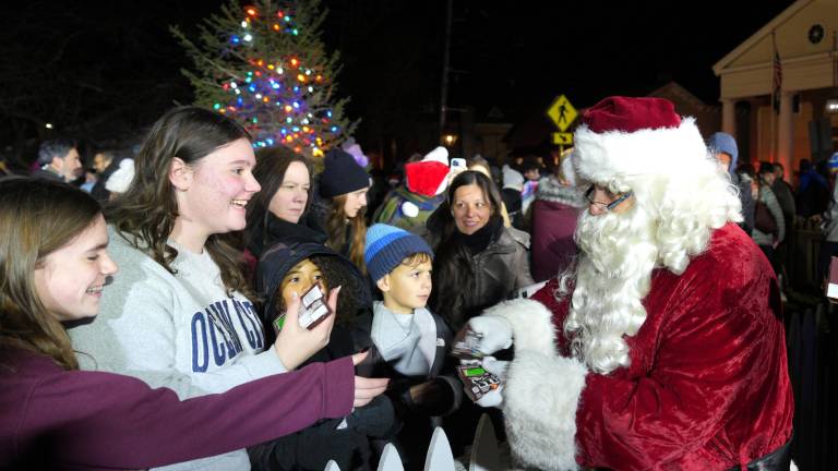 Santa Claus came to town