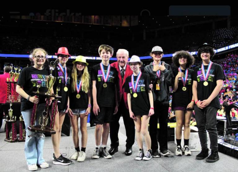 $!Goshen Odyssey ofthe Mind Team winsWorld Championship