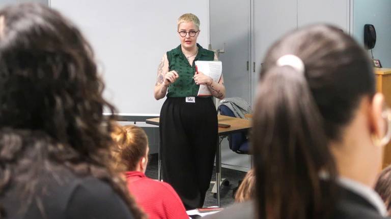 Licensed master social worker (LMSW) and REACH Team Lead Taleese Morrill.