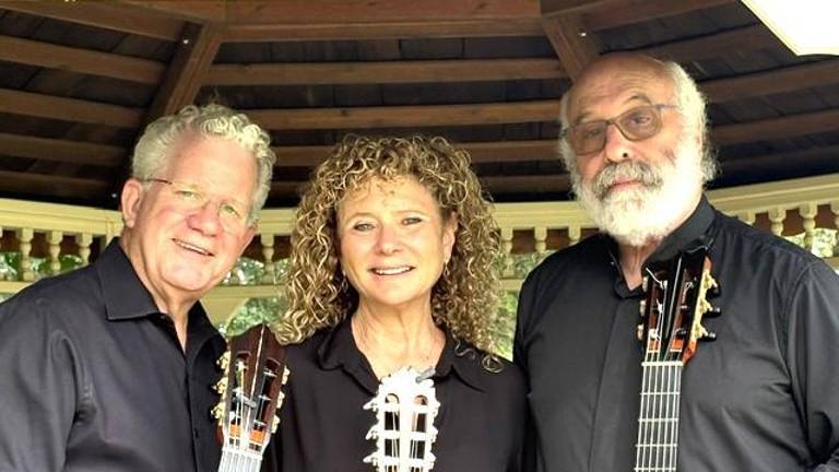 Pacem in Terris (Franck Gallery), 96 Covered Bridge Road, hosts Trio Concorde (previously Hudson Crossing), a classical guitar ensemble covering music from the Renaissance to contemporary periods, on Aug. 9.