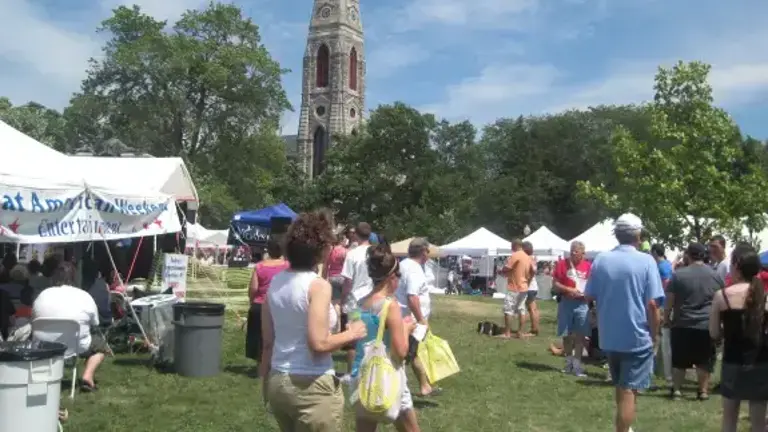 Goshen Village Green (file photo from past Great American Weekend)