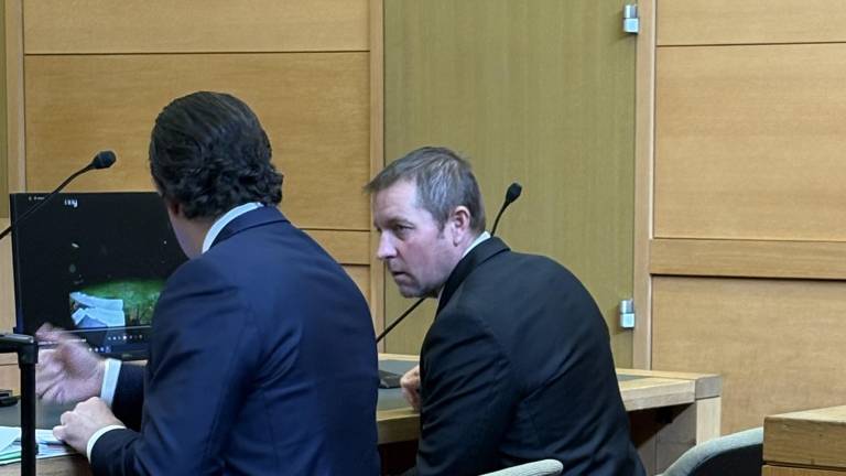 Chester Highway Superintendent John Reilly in Orange County Court on May 25.