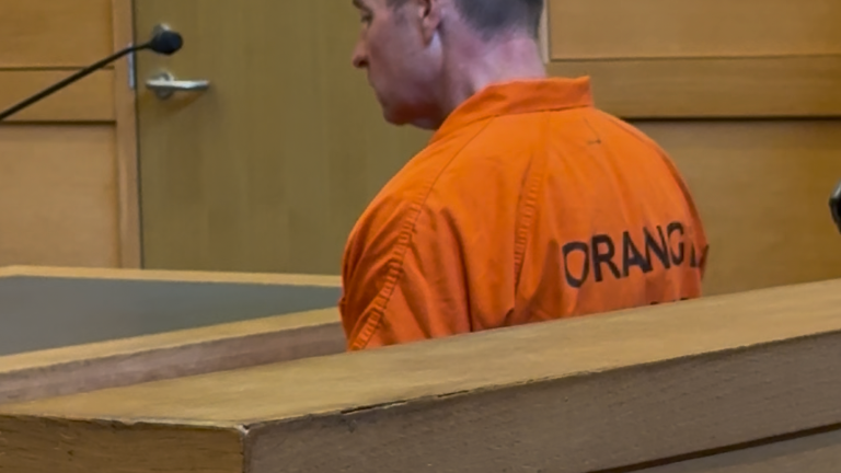 John Reilly during his sentencing on May 18.